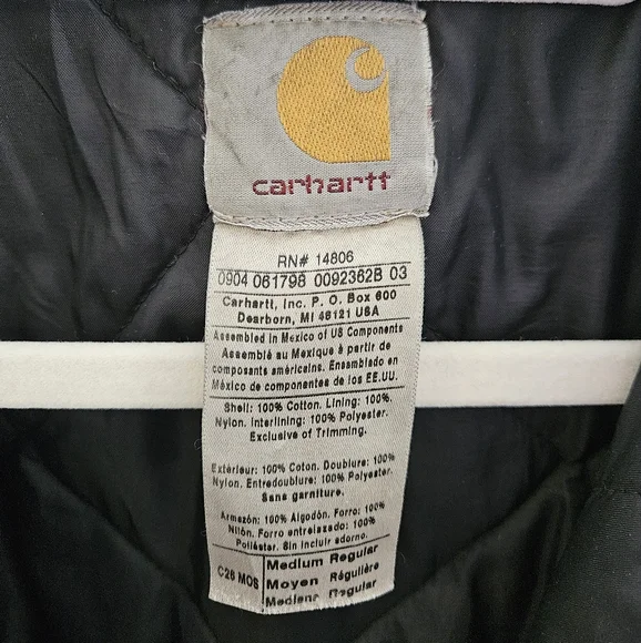 Carhartt Men's Black Jacket - Picture 13 of 16